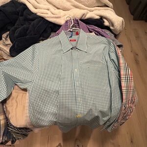 Green Checkered Dress Shirt by [Brand]